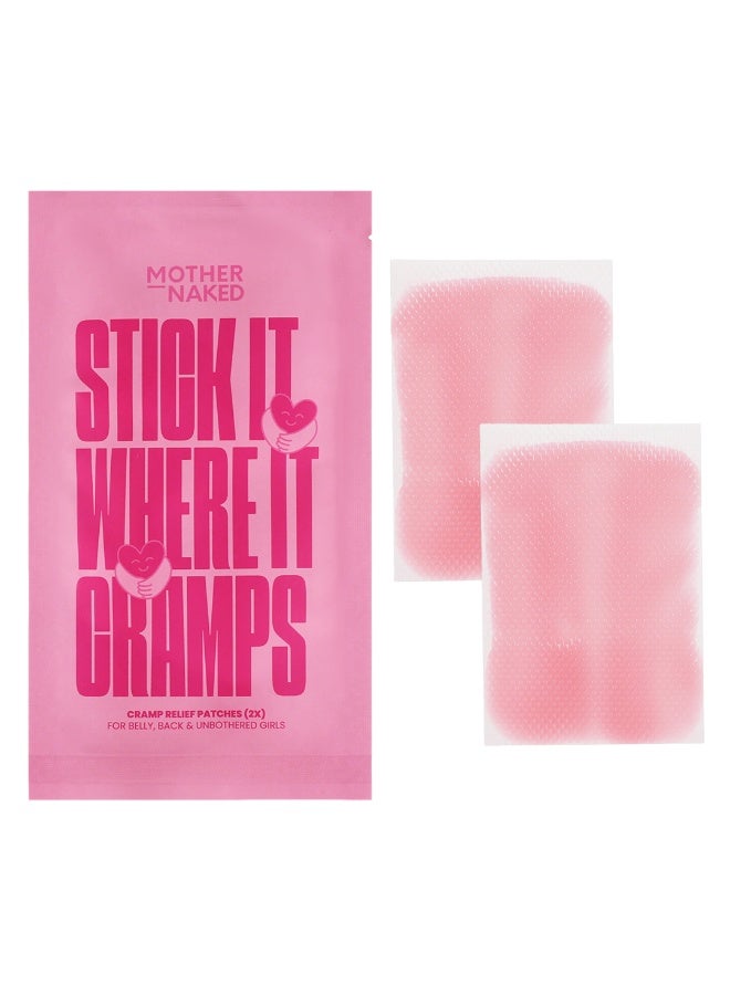 Mother Naked Stick It Where It Cramps | Period Patches | 2x Patches Per Pack | Fast Relief From Cramps | Warming And Cooling Comfort - Image 1